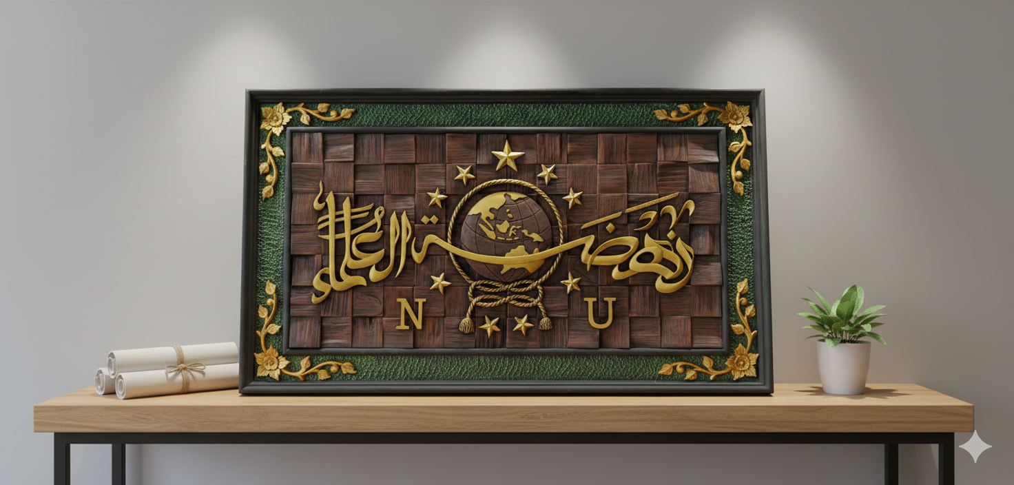 Ukir logo NU klassik